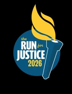 MJC 5k RUN FOR JUSTICE 2026 logo