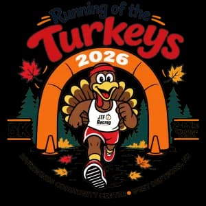 Running of the Turkeys - West Deptford 2026 logo