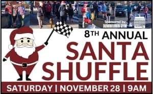 Santa Shuffle Laconia 2026 logo