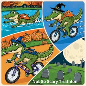 Not So Scary Triathlon 2026 logo