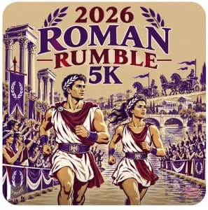Roman Rumble 5K 2026 logo