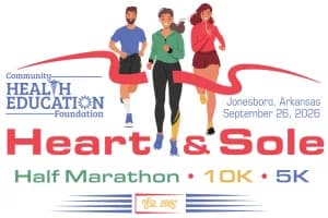 Heart & Sole Half Marathon/10K/5K 2026 logo