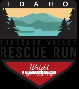 Treasure Valley Rescue Run 2026 logo