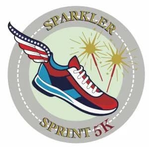Greenfield Sparkler Sprint 5k 2026 logo