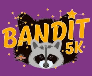 The Bandit 5k 2026 logo