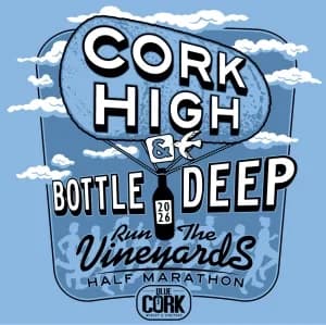 Run the Vineyards - Cork High & Bottle Deep - Half Marathon 2026 logo