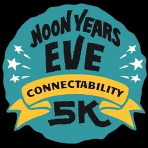 ConnectAbility's Noon Year's Eve 5k 2026 logo