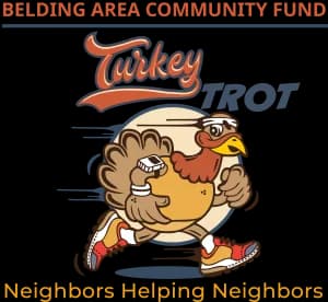 Belding Area Community Fund Turkey Trot 2026 logo