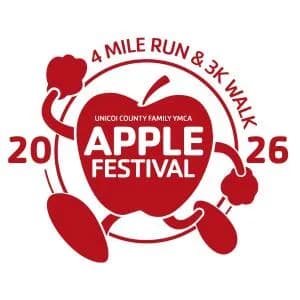 Unicoi County Apple Festival 4 Mile Run & 3K Walk 2026 logo