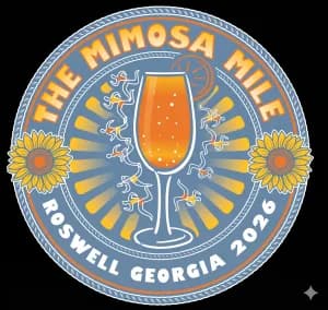 The Mimosa Mile 2026 logo