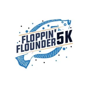Floppin' Flounder 5K 2026 logo