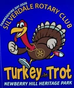 Silverdale Rotary Turkey Trot 2026 logo