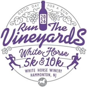 Run the Vineyards - White Horse 10K/5K 2026 logo