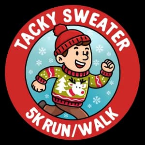 Tacky Sweater 5k Run/Walk 2026 logo