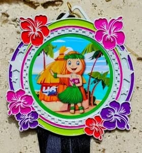 Luau Virtual 5K, 10K, 13.1M, & 26.2M (June 2026) logo