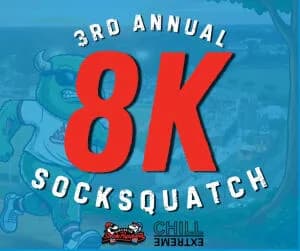 SOCKSQUATCH 8K 2026 logo