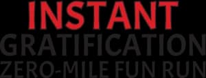 Instant Gratification Zero Mile Fun Run 2026 logo
