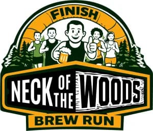Neck of the Woods Brew Run 2026 logo