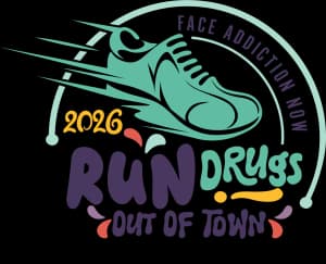 Run Drugs Out Of Town 2026 logo