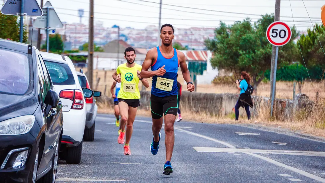Watermarked race photo preview