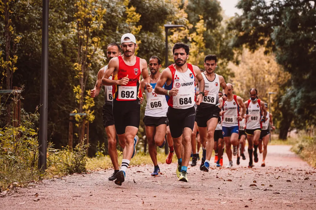 Watermarked race photo preview