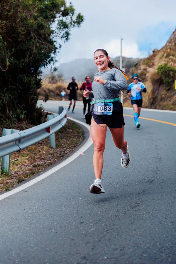 Watermarked race photo preview